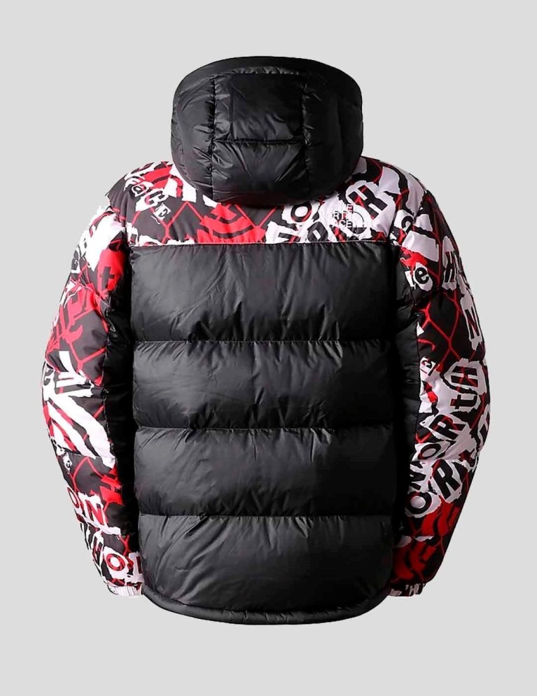 Caçadora THE NORTH FACE himalayan down print jacket lavender fog cole navin halfdome print